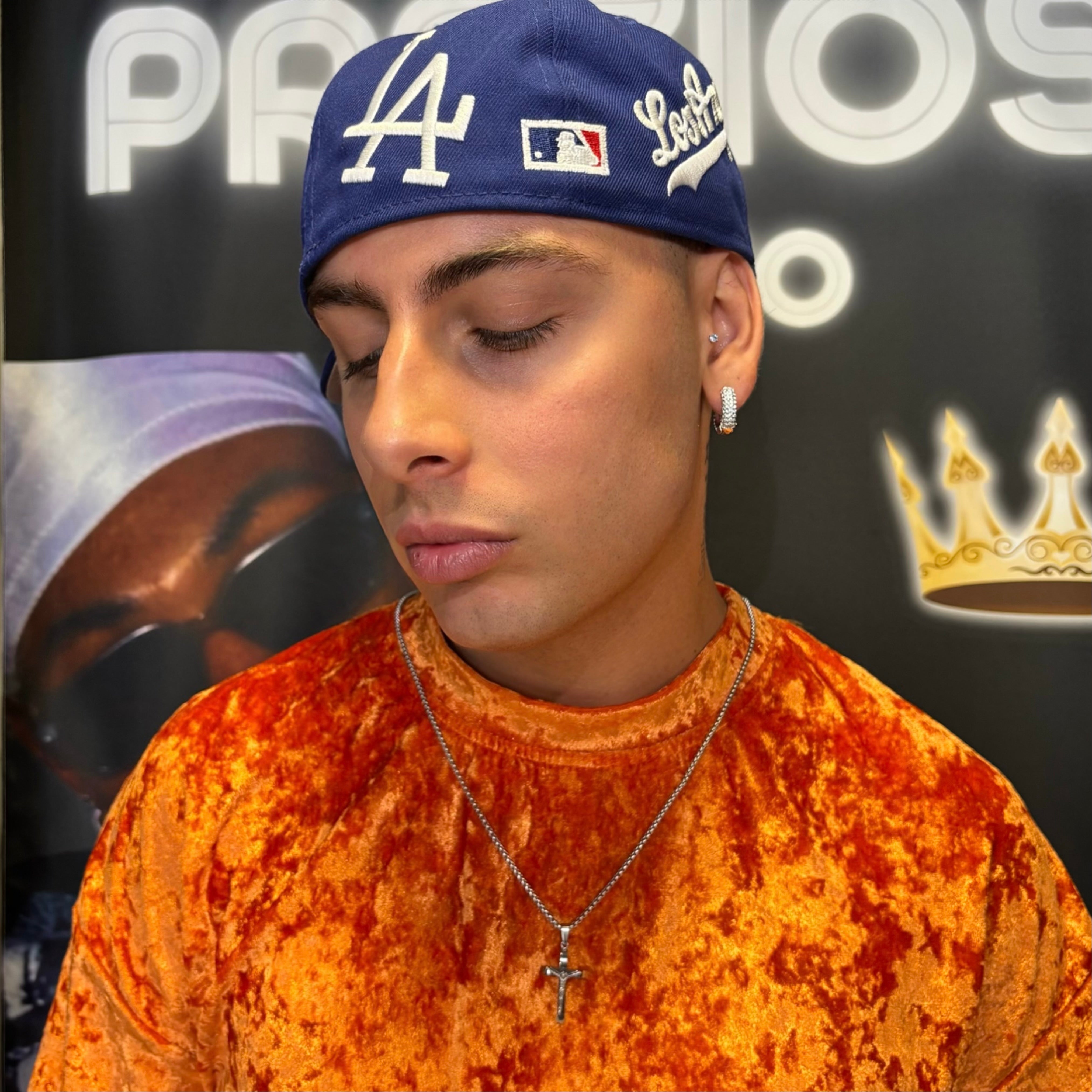 Collana Croce Gesú Crocifisso Argento - Preziosi Milano 