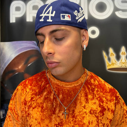 Collana Croce Gesú Crocifisso Argento - Preziosi Milano 