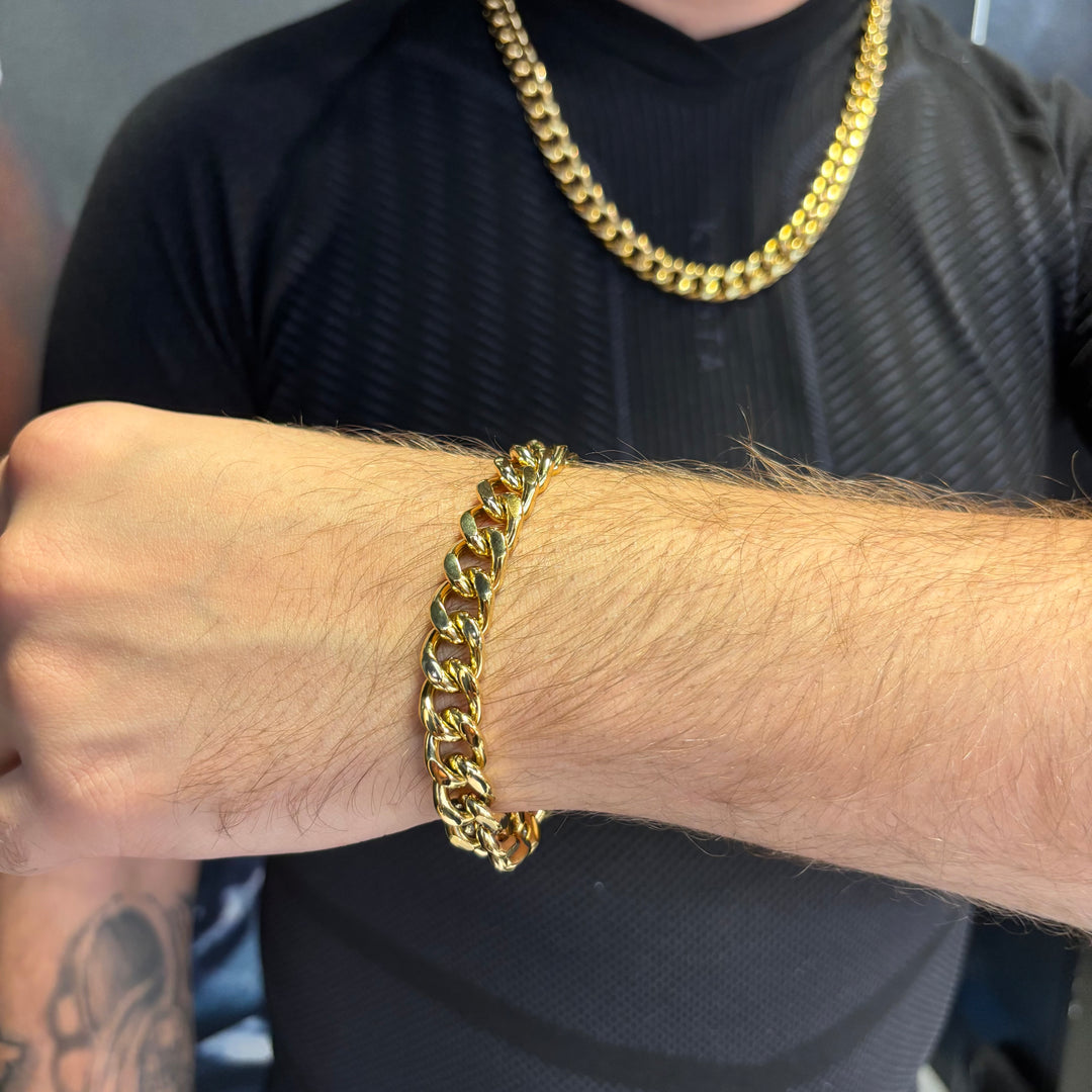 Collana + Bracciale Groumette Oro - Preziosi Milano 