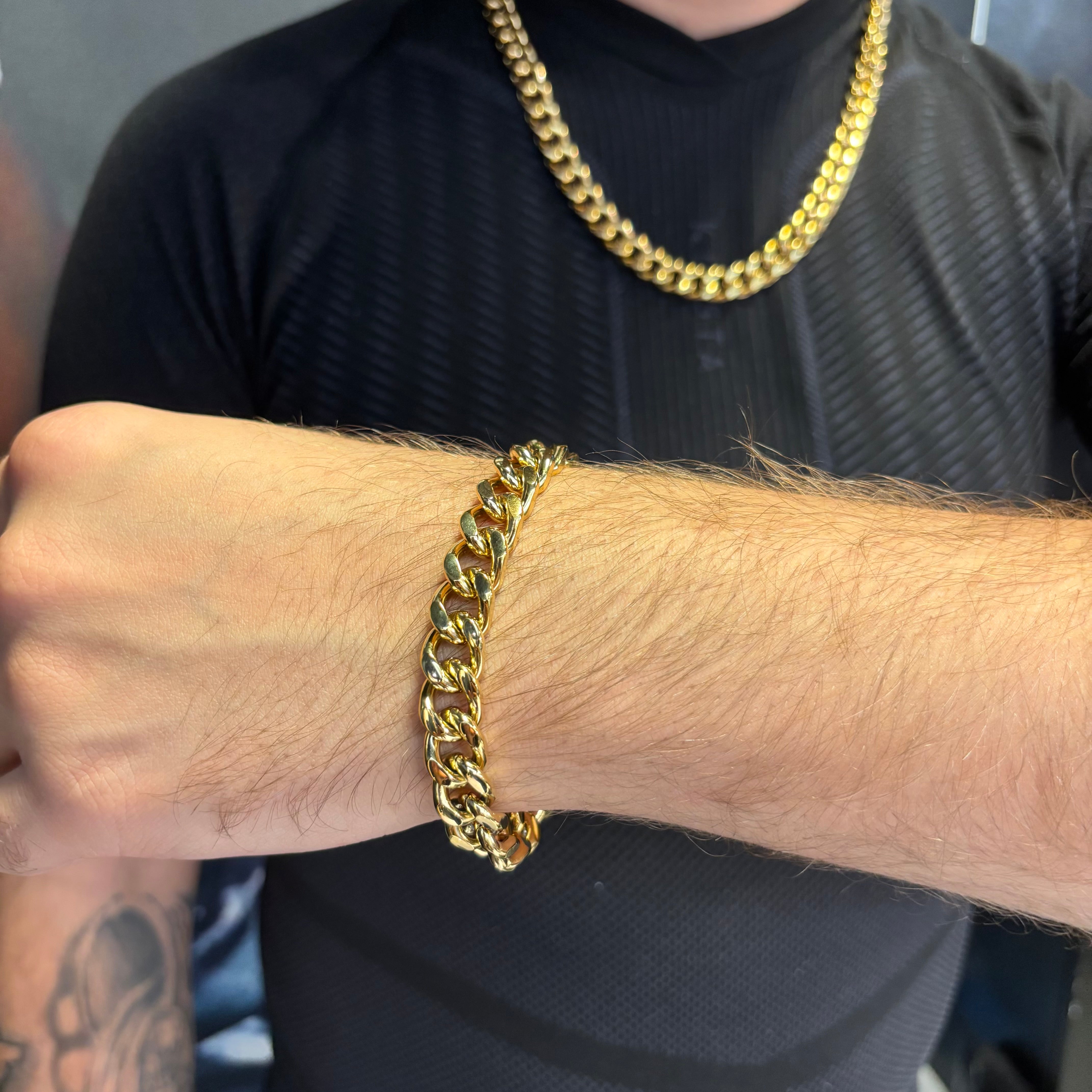 Collana + Bracciale Groumette Oro - Preziosi Milano 