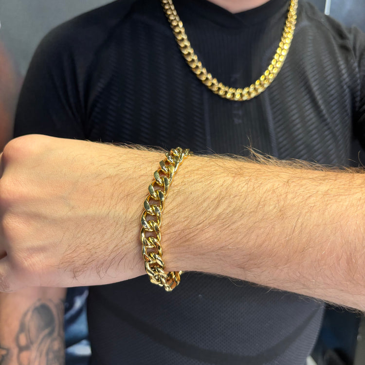 Collana + Bracciale Groumette Oro - Preziosi Milano 