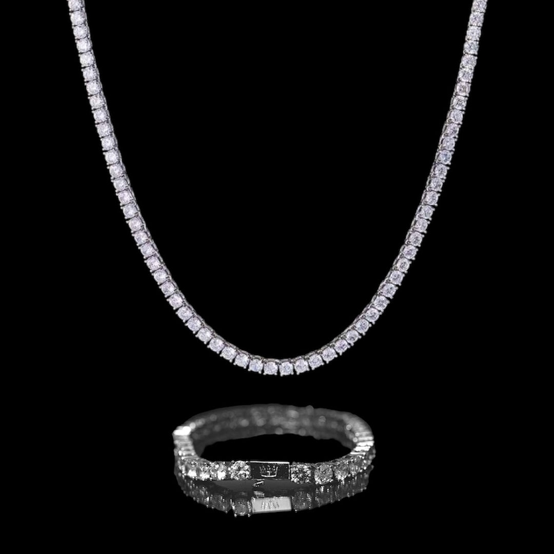 Bracciale Tennis + Collana Tennis Luxury - Preziosi Milano 