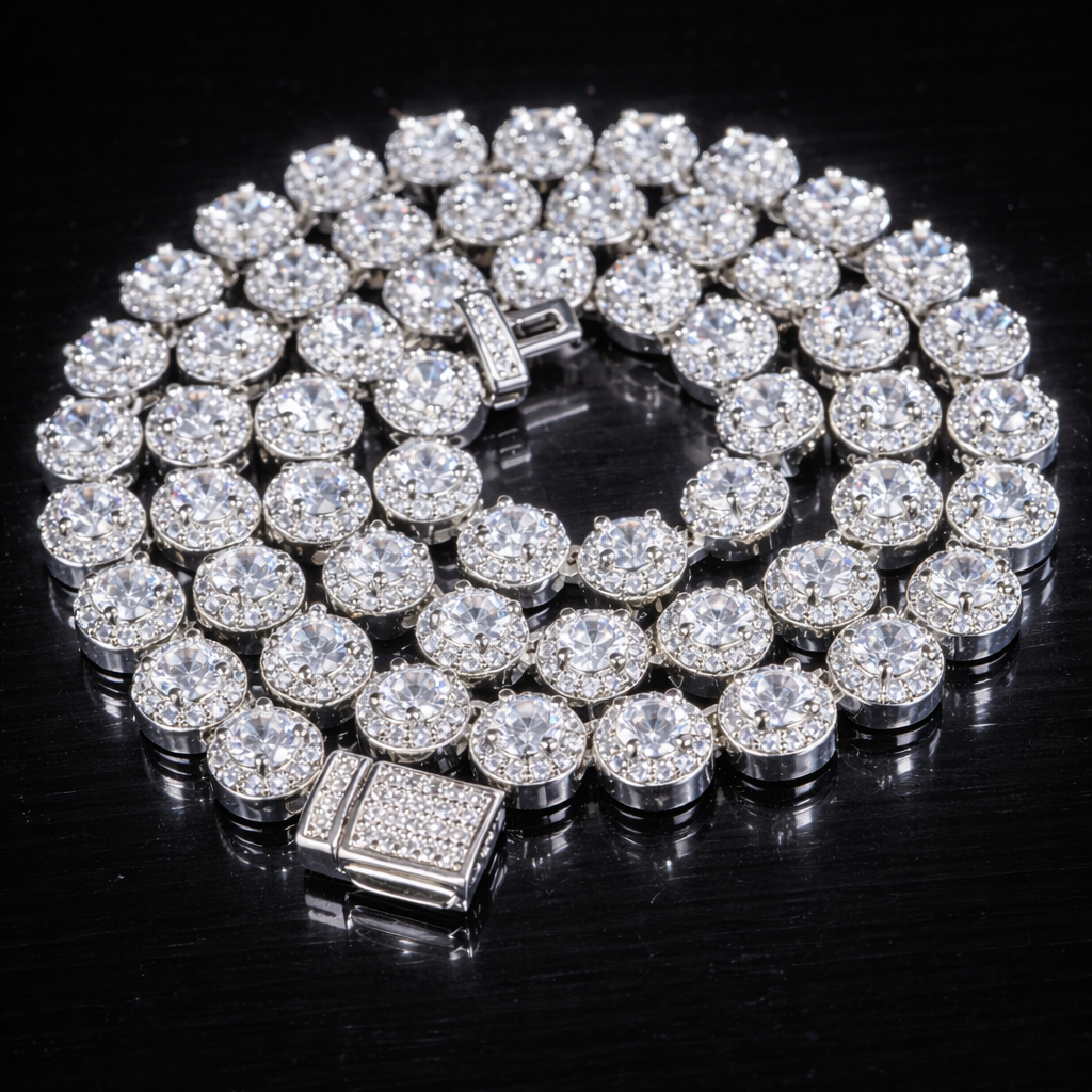 Collana Ice Style Luxury 7mm