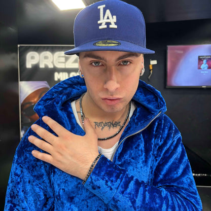 Collana Tennis Nera + Bracciale Tennis Nero - Preziosi Milano 