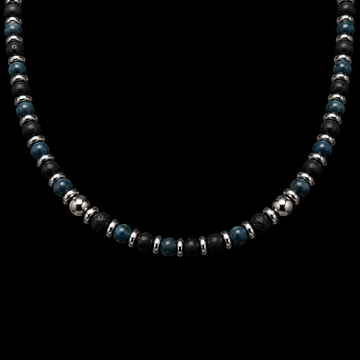 Collana Ultras Nero Azzurra