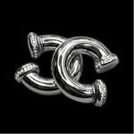 Cuff/Orecchini Argento Doppio Uso - Preziosi Milano 