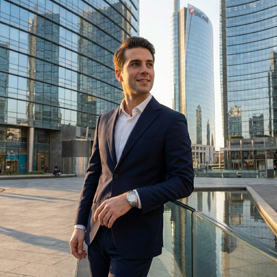 De Angelis Atlantic Silver Bianco Sunray