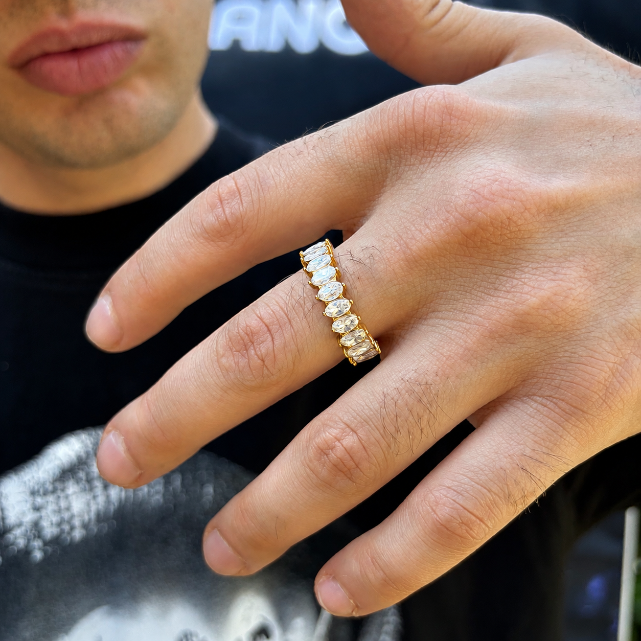 Anello Cristal Oro