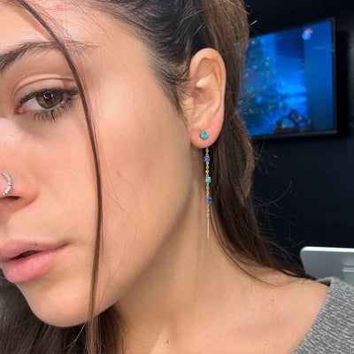 Orecchini Shine Blu - Preziosi Milano 