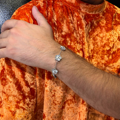 Bracciale Silver Flower - Preziosi Milano 