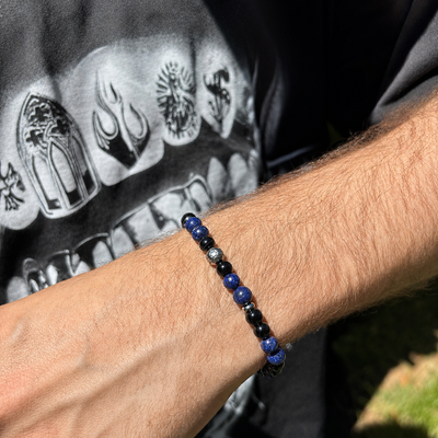 Bracciale Ultras Nero azzurro