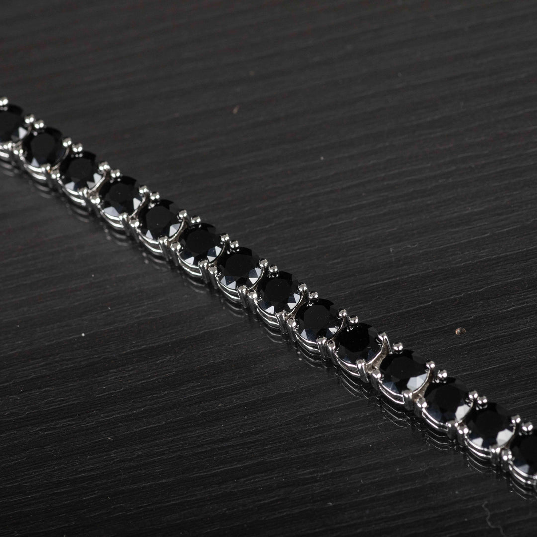 Bracciale Tennis Luxury Nero - Preziosi Milano 