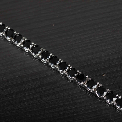 Bracciale Tennis Luxury Nero - Preziosi Milano 