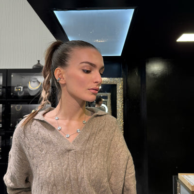 Collana Silver Flower - Preziosi Milano 