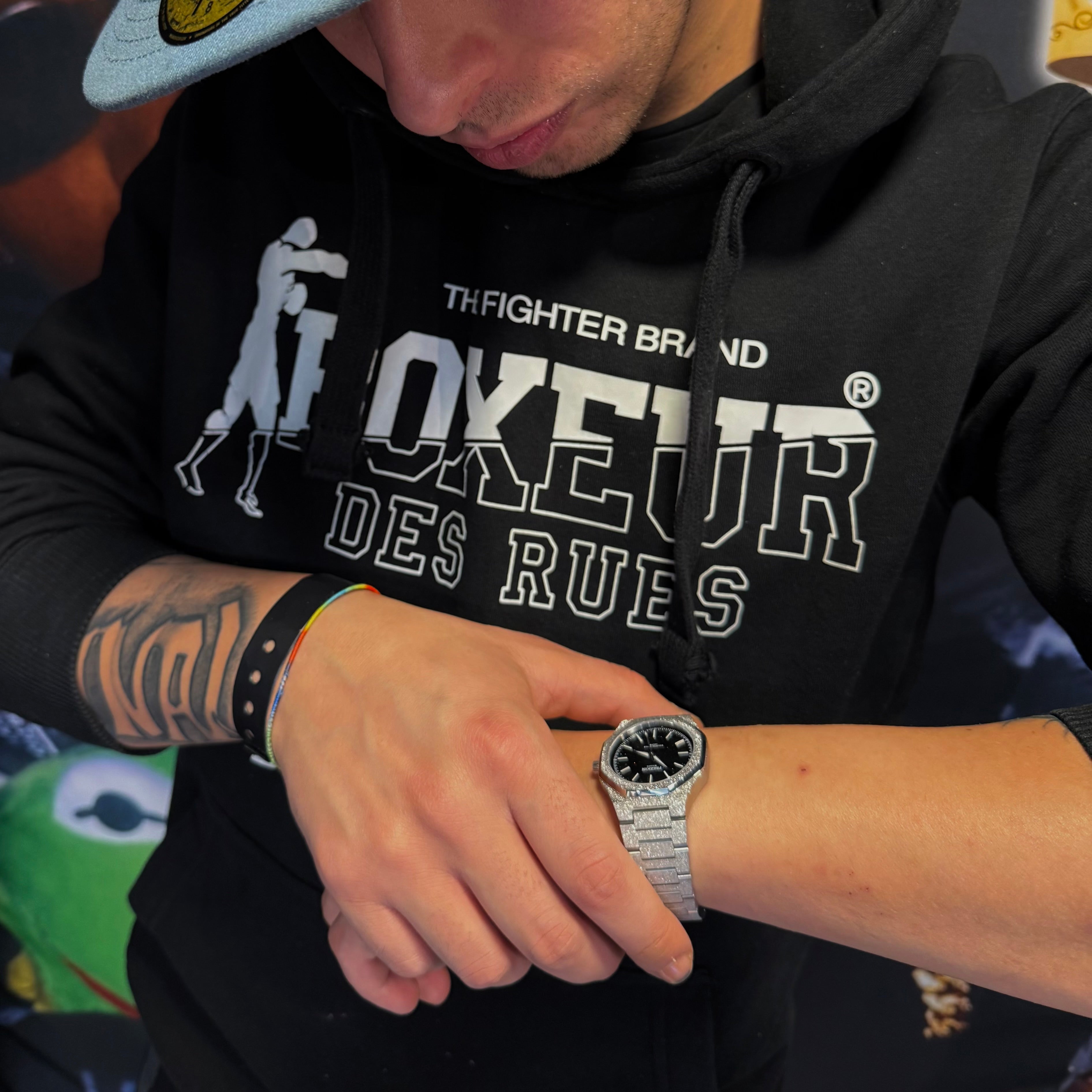 Preziosi Milano Eclipse Silver Black Stars 34mm - Preziosi Milano 