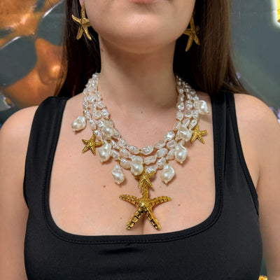 Collana Aurelia Starfall + Orecchini Aurelia Star