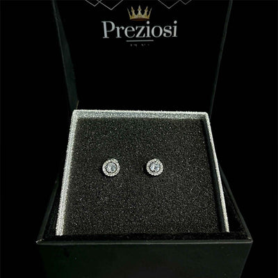 Orecchini Cristal Acciaio - Preziosi Milano 