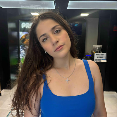 Collana Gothic Cross - Preziosi Milano 