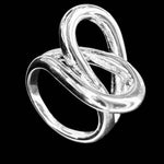 Anello Fiocco Argento - Preziosi Milano 