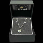 Collana Cuori Argento - Preziosi Milano 