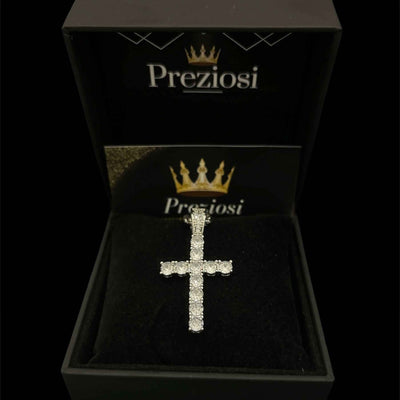 Ciondolo Cross Diamond Argento - Preziosi Milano 