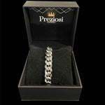 Bracciale Cubano Argento - Preziosi Milano 