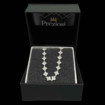 Collana Cristal Flower - Preziosi Milano 