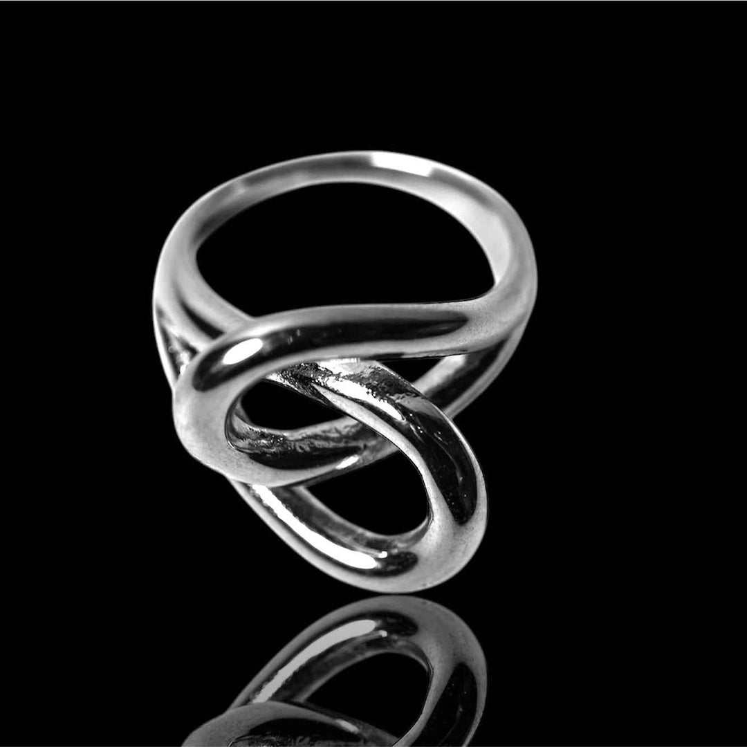 Anello Fiocco Argento - Preziosi Milano 
