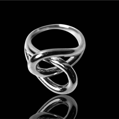Anello Fiocco Argento - Preziosi Milano 