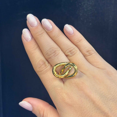 Anello Fiocco Oro - Preziosi Milano 