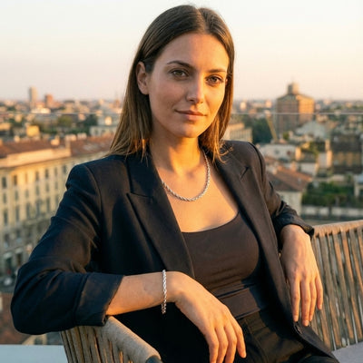 Bracciale Treccia Argento