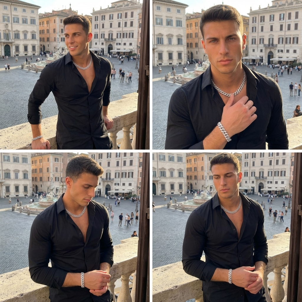 Bracciale Ice Square Argento