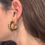 Cuff/Orecchini Oro Doppio Uso - Preziosi Milano 
