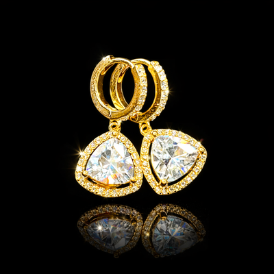 Orecchini Diamond Point Oro