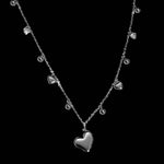 Collana Cuori Argento - Preziosi Milano 