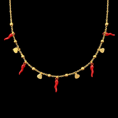 Collana Cornetto Peperoncino Fortuna Napoli