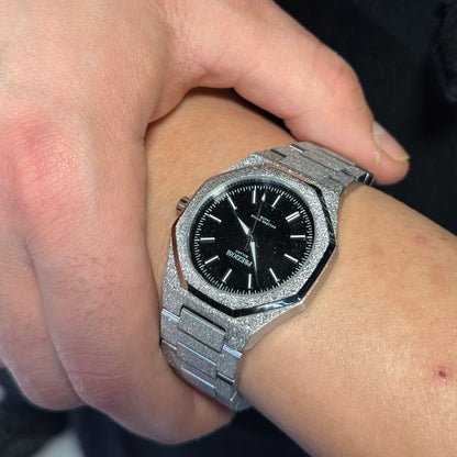 Preziosi Milano Eclipse Silver Black Stars 34mm - Preziosi Milano 