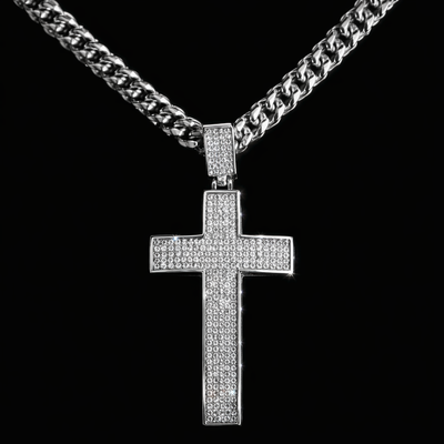 Ciondolo Ice X Argento