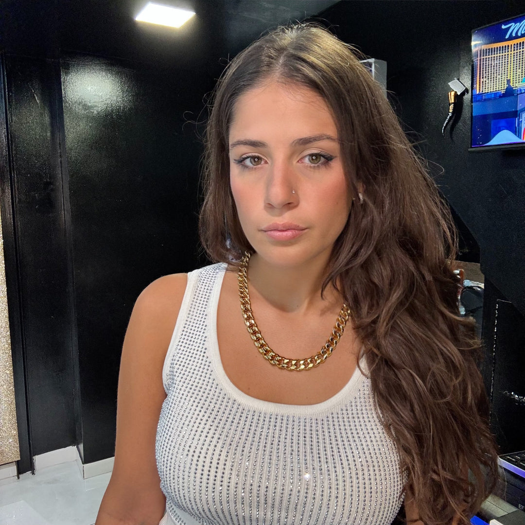 Collana Cubana Oro