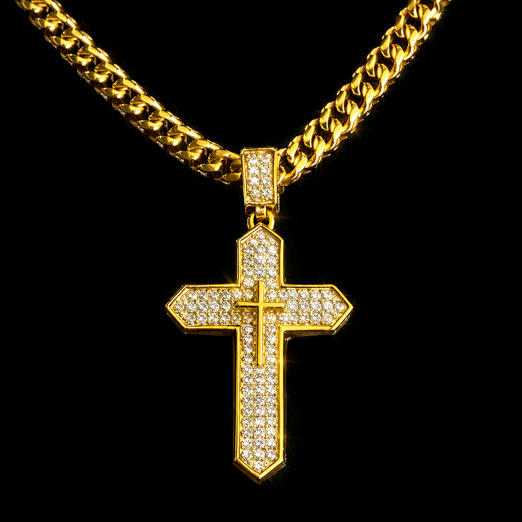 Collana Ice Double X