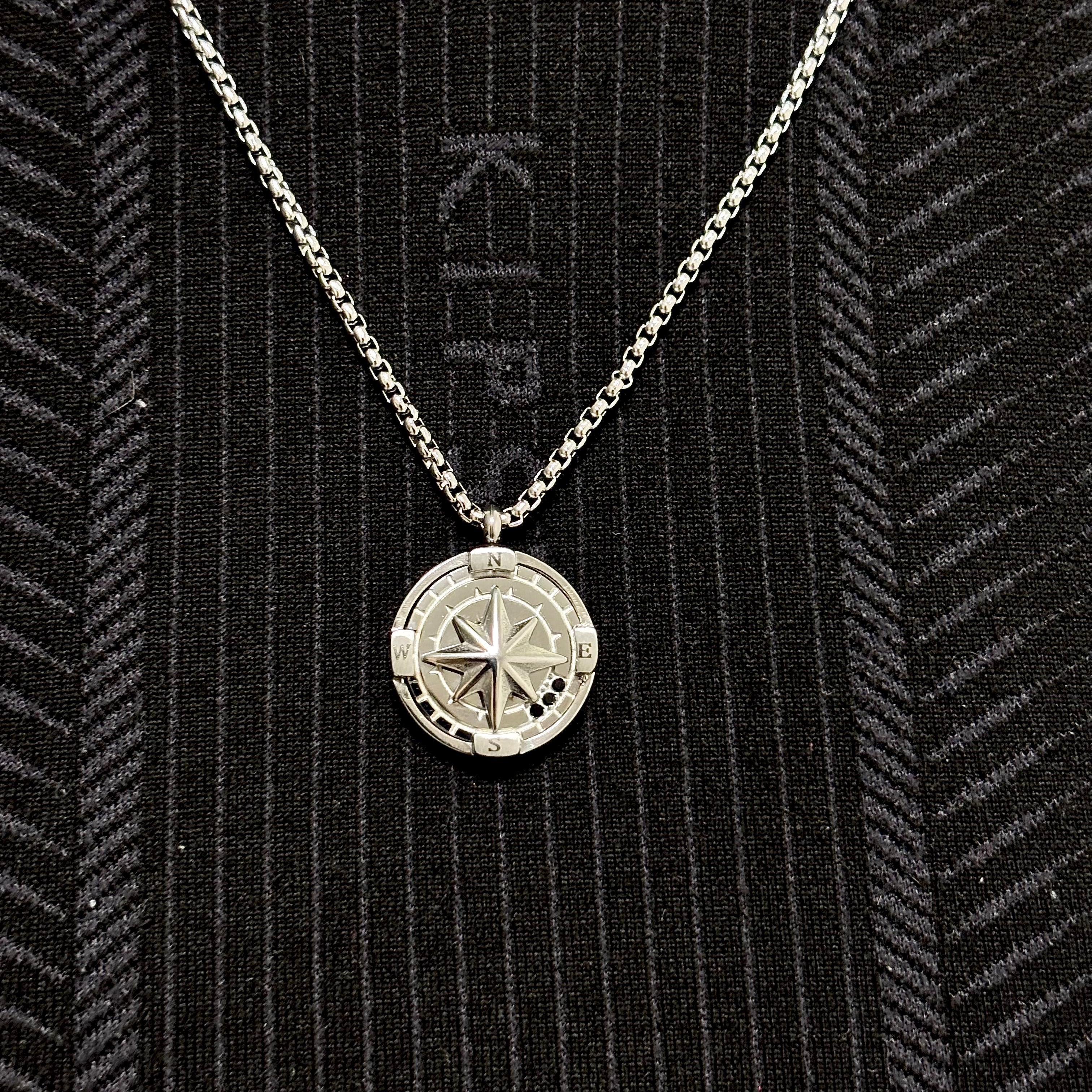 Collana Bussola Silver