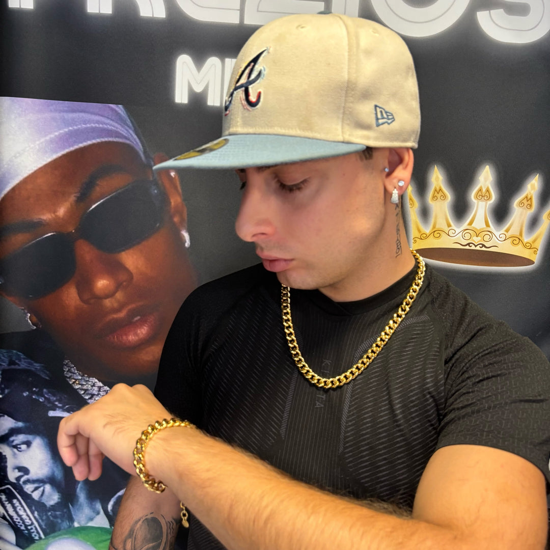 Collana + Bracciale Groumette Oro - Preziosi Milano 