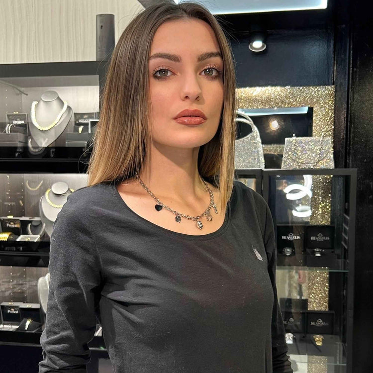Collana Lucky Campanellino Argento - Preziosi Milano 
