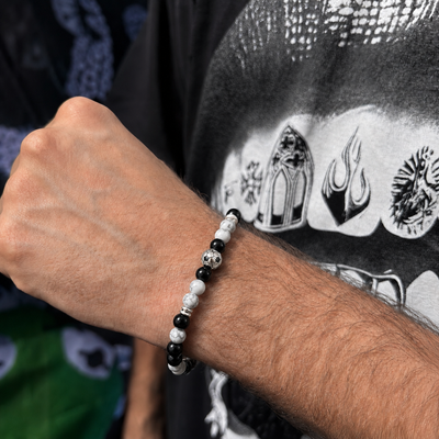 Bracciale Ultras Bianco Nero