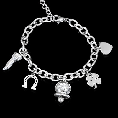 Bracciale Lucky Campanellino Argento