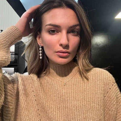 Orecchini Cristal Pendenti - Preziosi Milano 