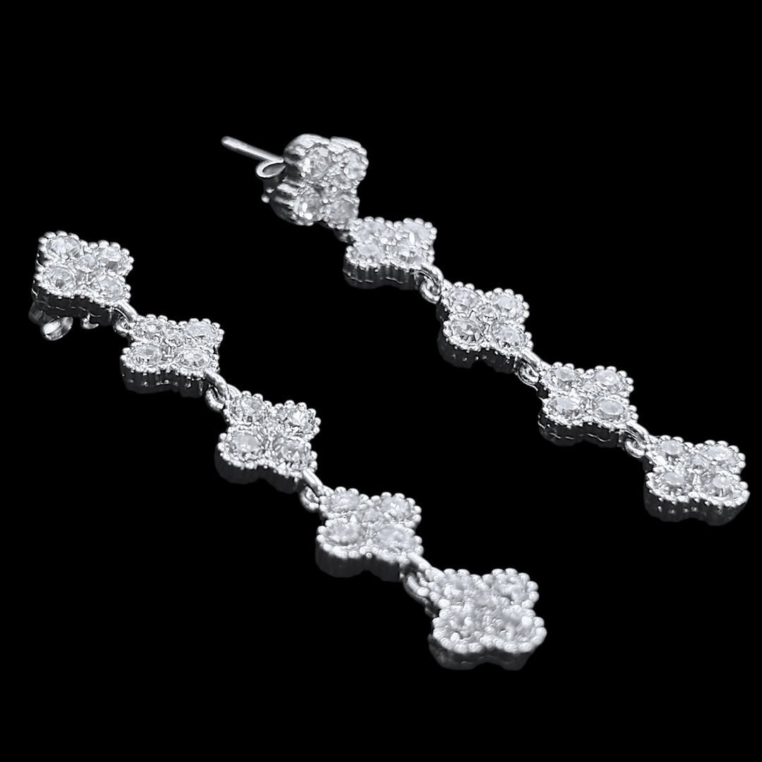 Orecchini Cristal Flower - Preziosi Milano 