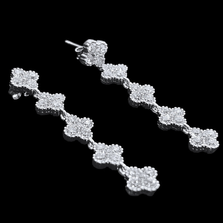 Orecchini Cristal Flower - Preziosi Milano 