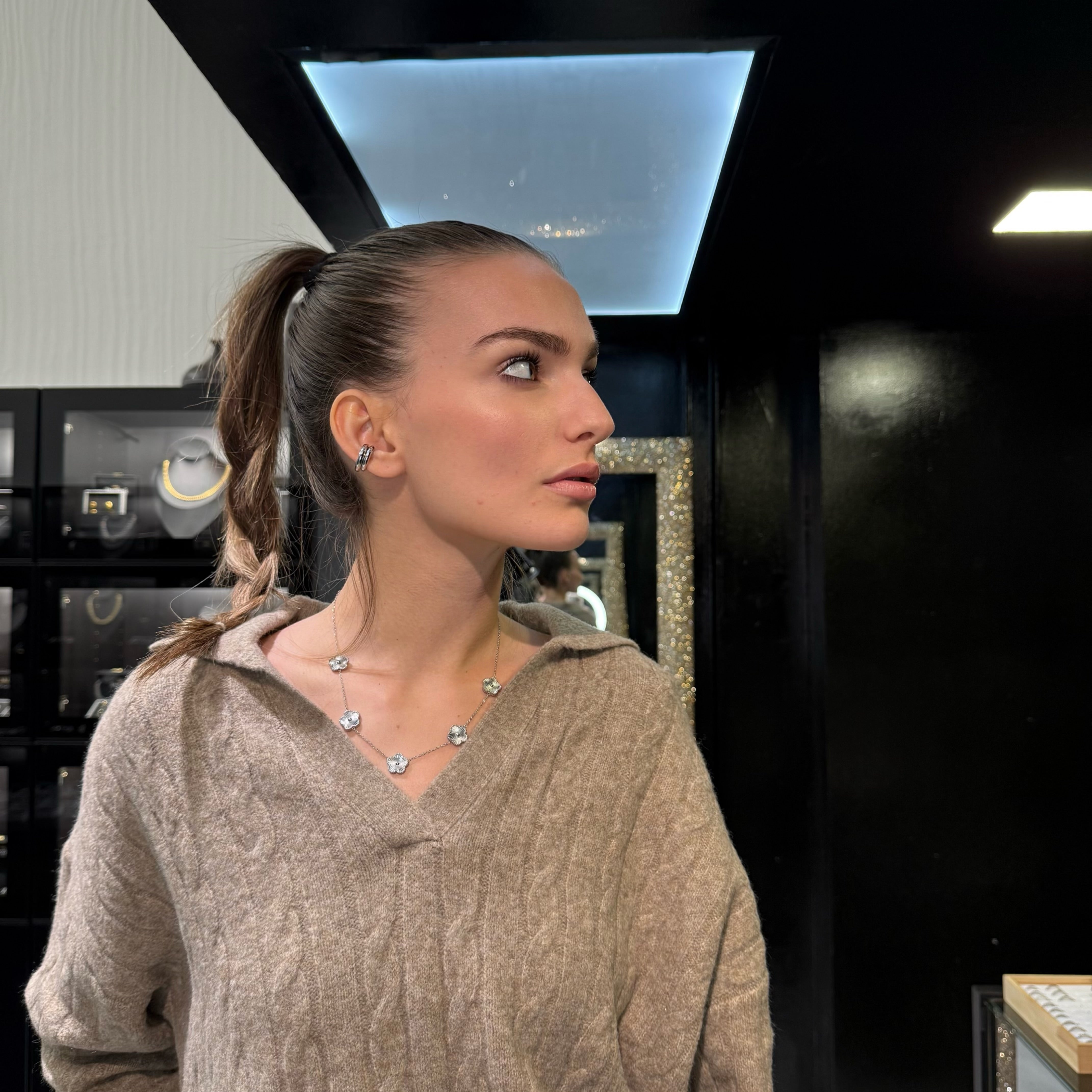 Collana Silver Flower - Preziosi Milano 