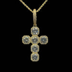 Ciondolo Croce style Oro - Preziosi Milano 